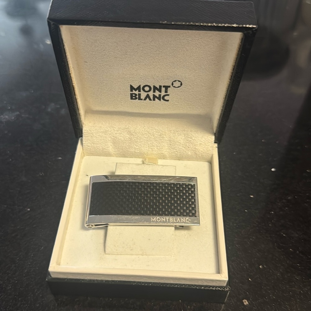 Mont Blanc money clip used but great condition 🔥